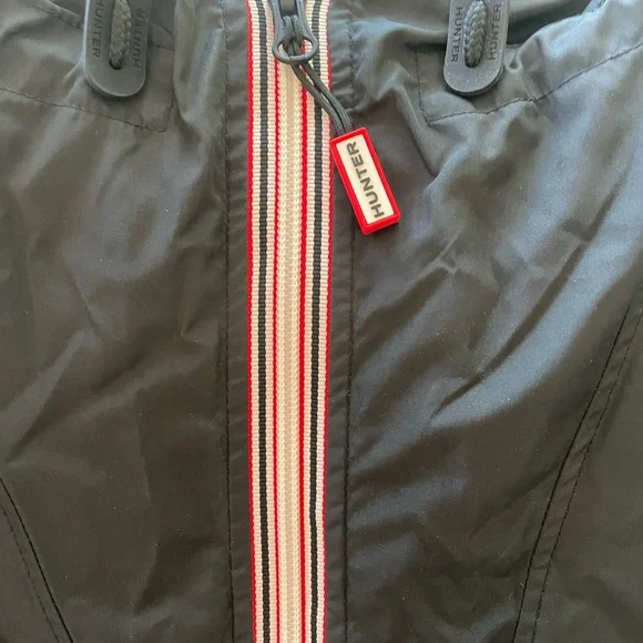 Hunter Black Jacket with Red Accents - Picture 2 of 4